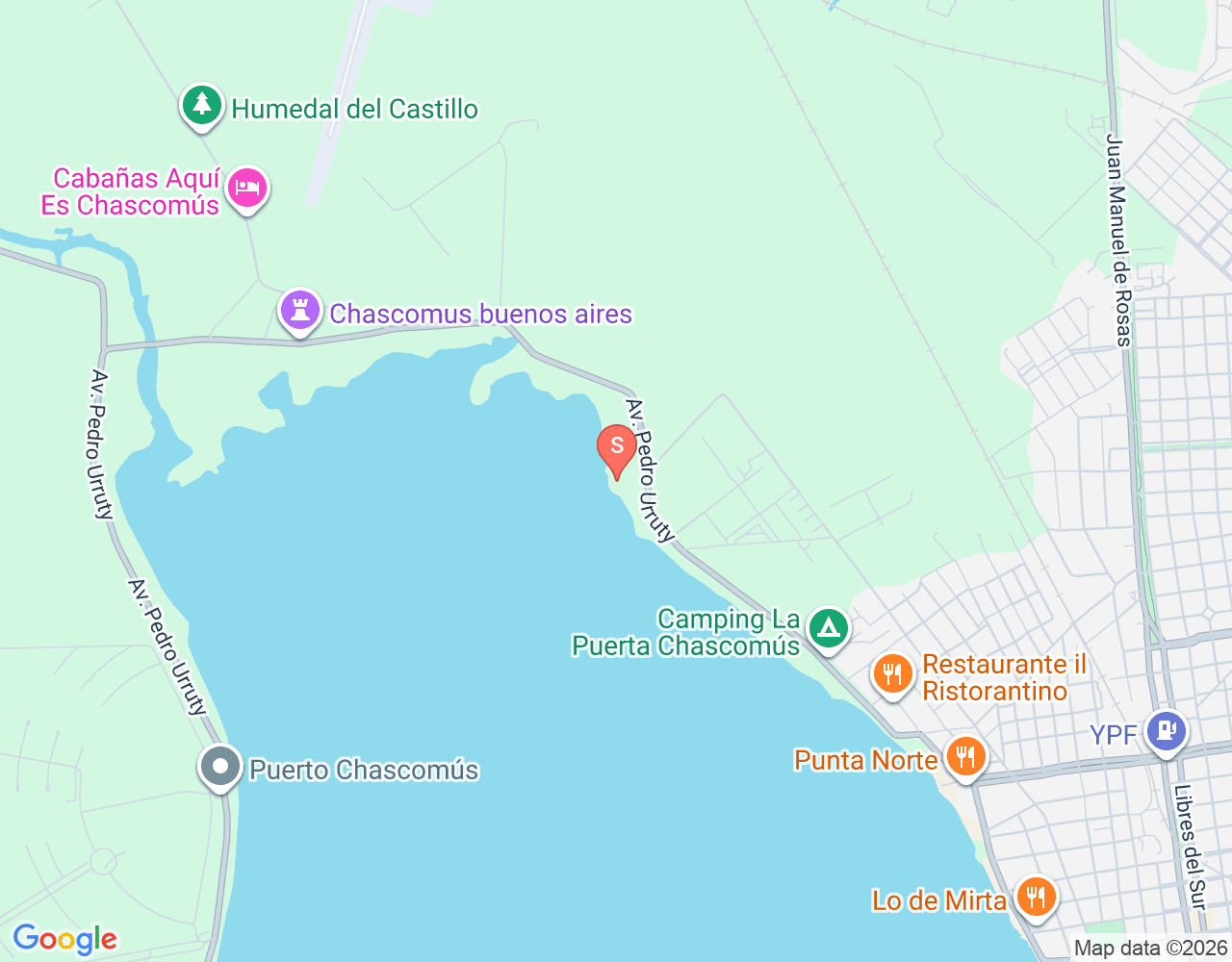 Mapa da localização de Lagunita de Chauipe