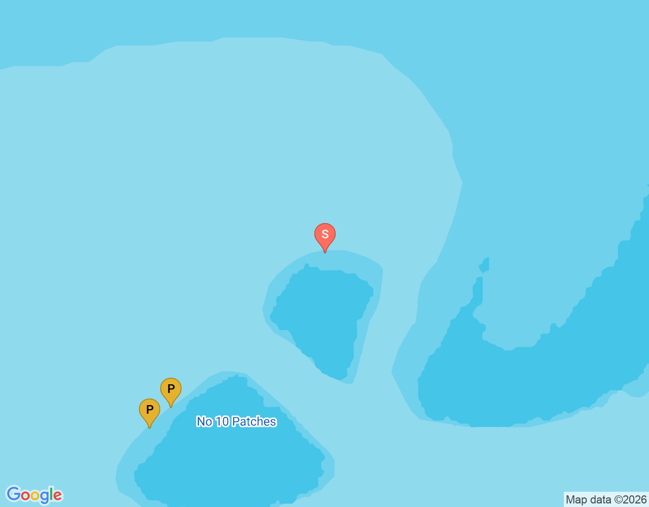 Mapa de ubicación de Challenger Bay
