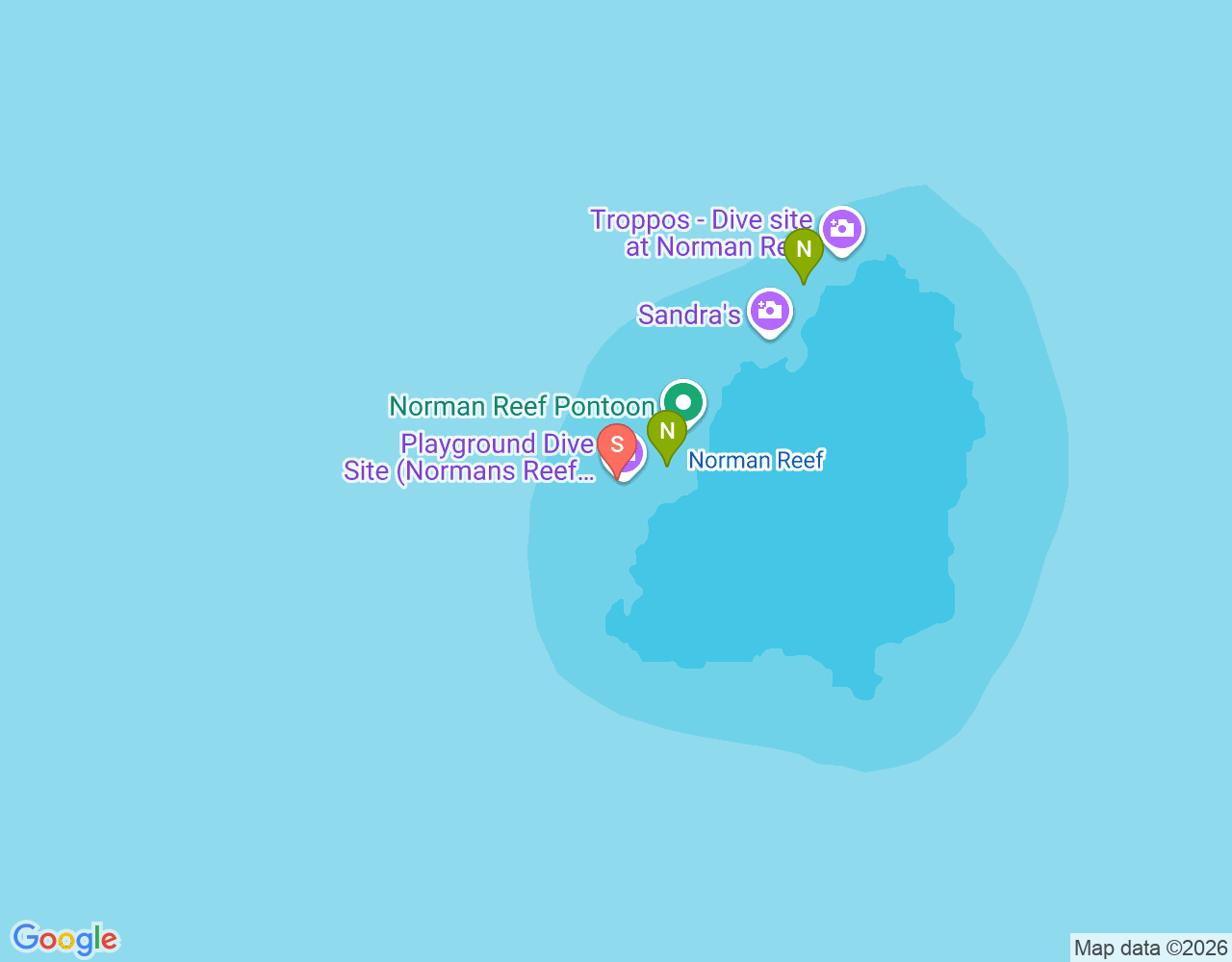 Mapa de ubicación de Clipper