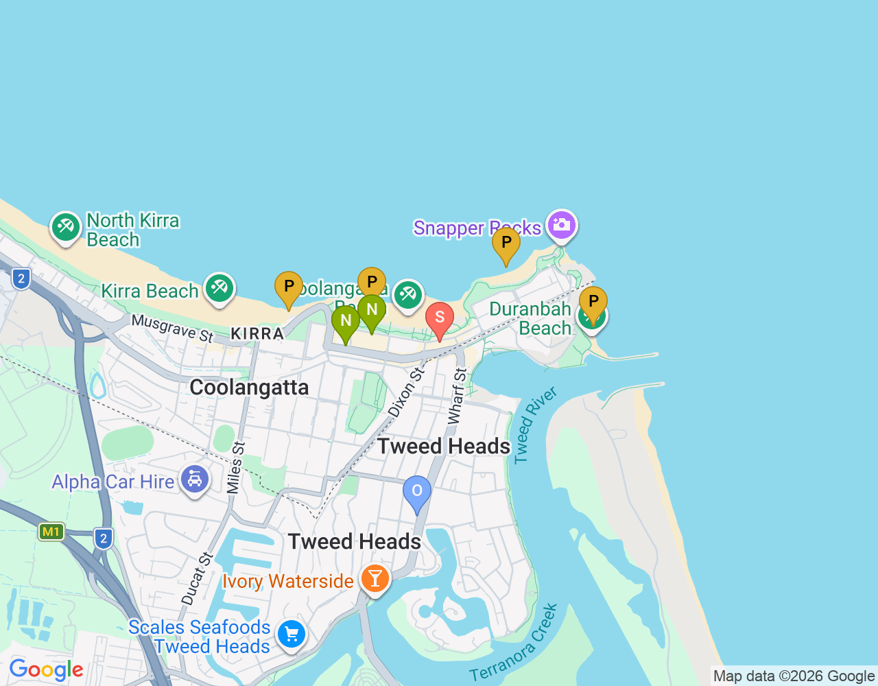 Ripcurl location map