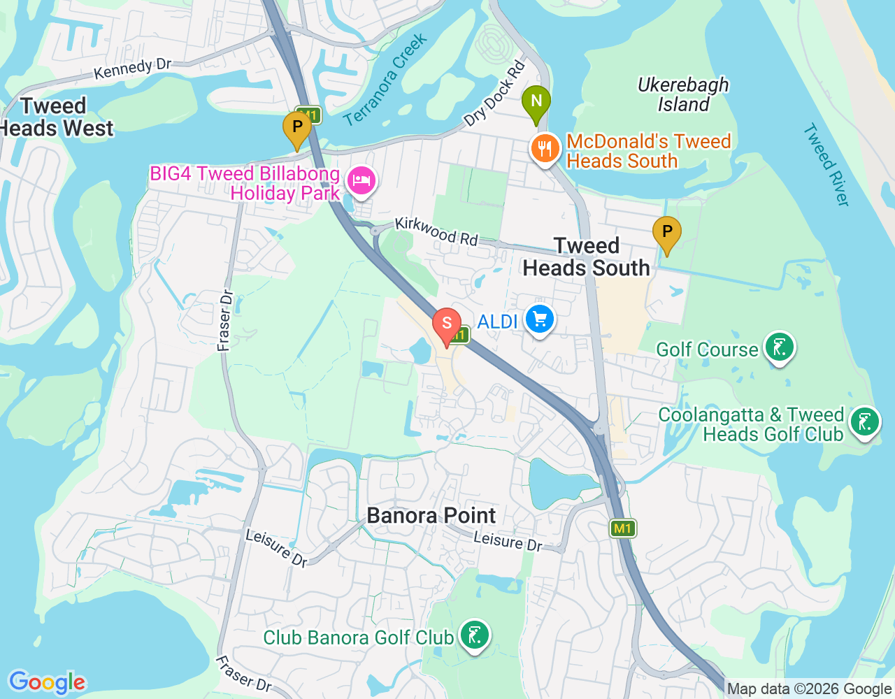 Sideways location map
