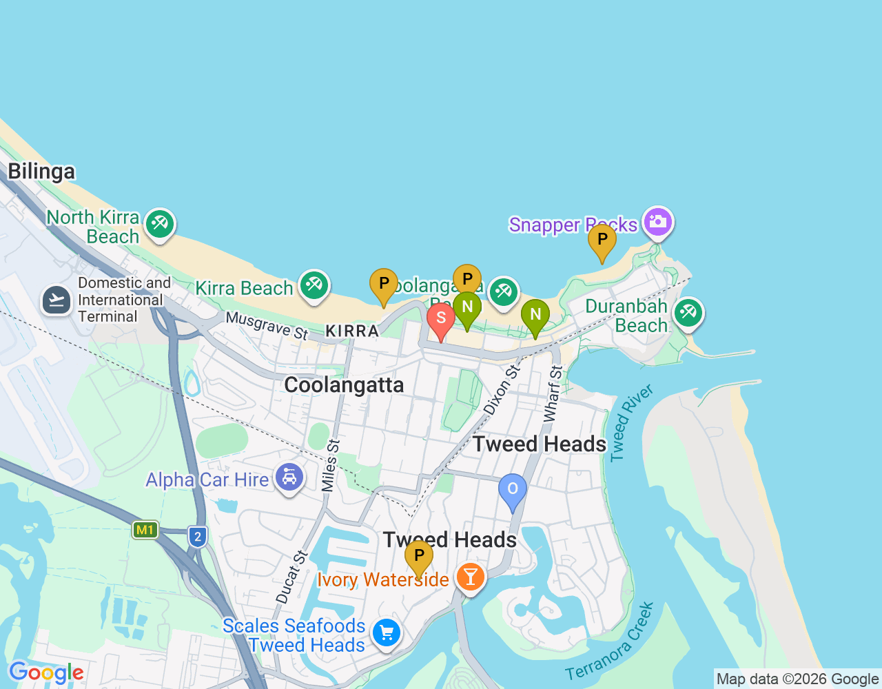Surfboard Empire location map