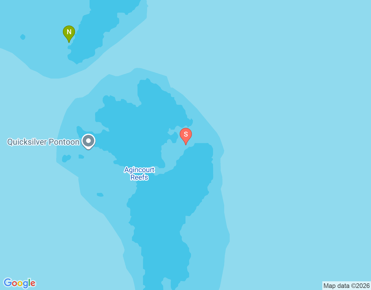 Mapa da localização de Wreck Bay
