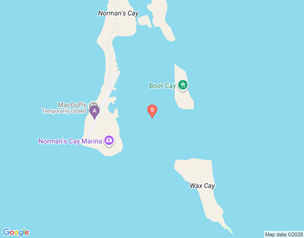 Mapa da localização de Curtiss C-46A-45-CU Commando