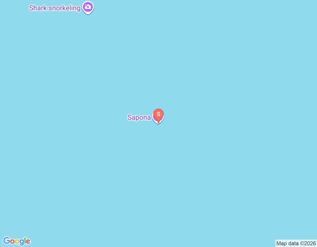 Mapa de ubicación de S.S. Sapona