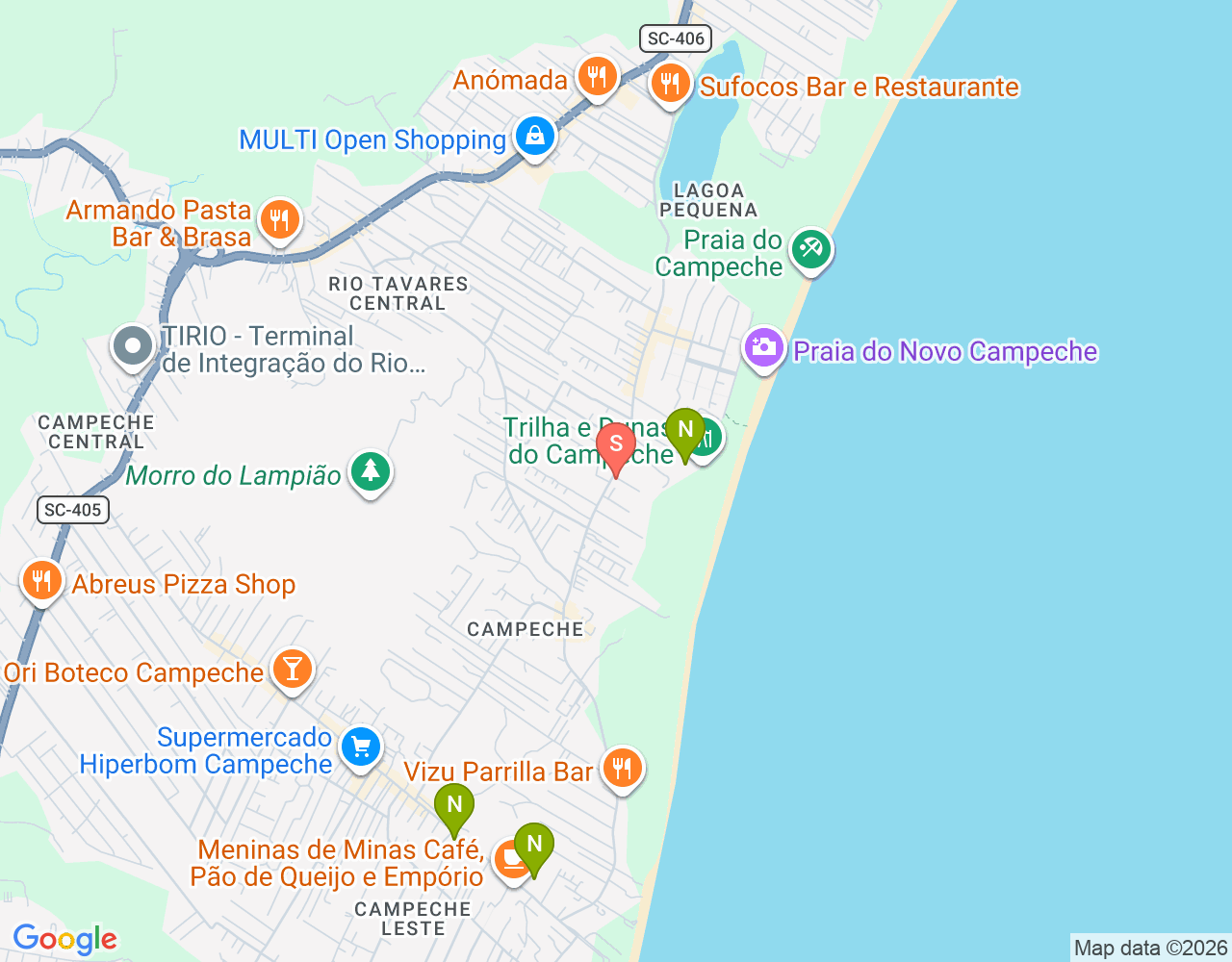 Mapa da localização de Local