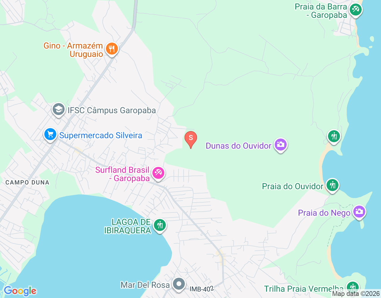 Mapa de ubicación de Piscina de ondas