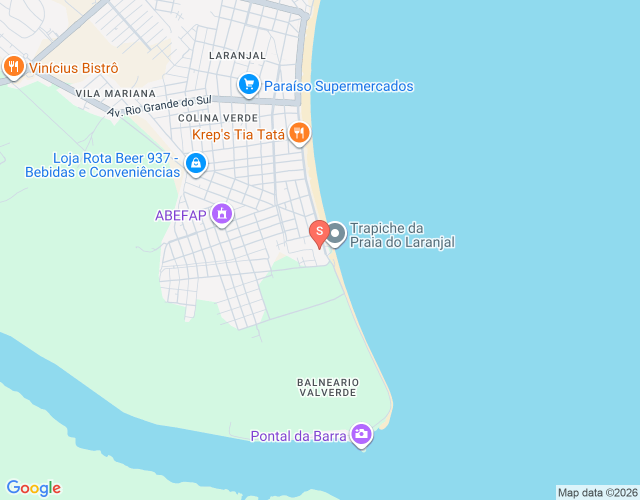 Mapa da localização de Pro Wind