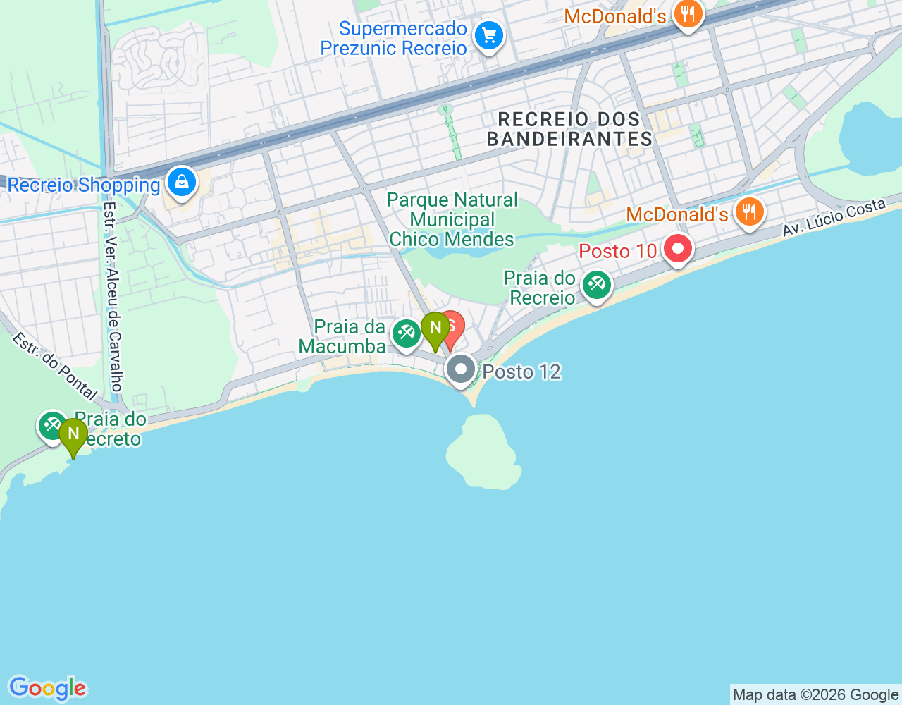 Mapa da localização de Quebra vento