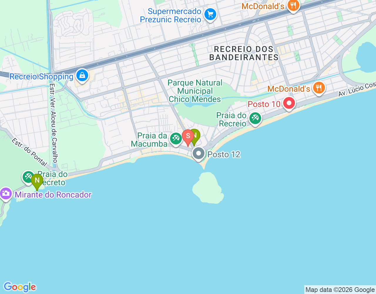 Mapa da localização de Surf & Co.