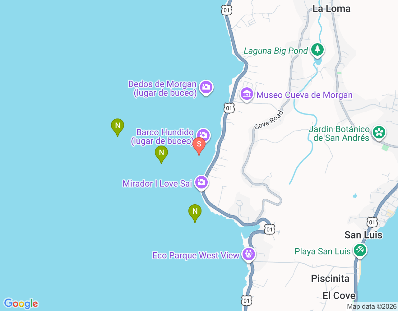 Mapa de ubicación de Blue Diamond