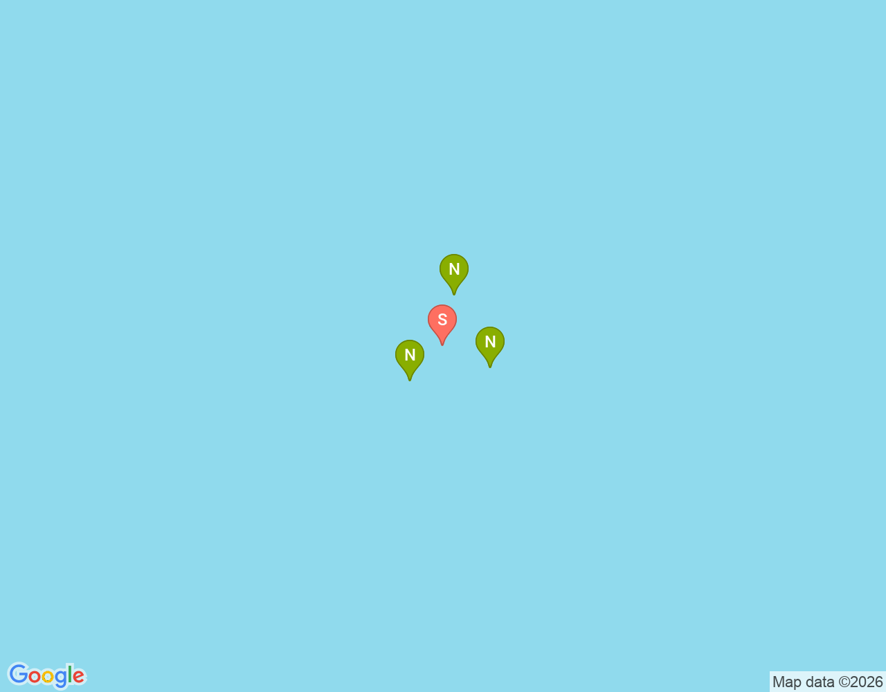 Mapa da localização de La Pared del Náufrago