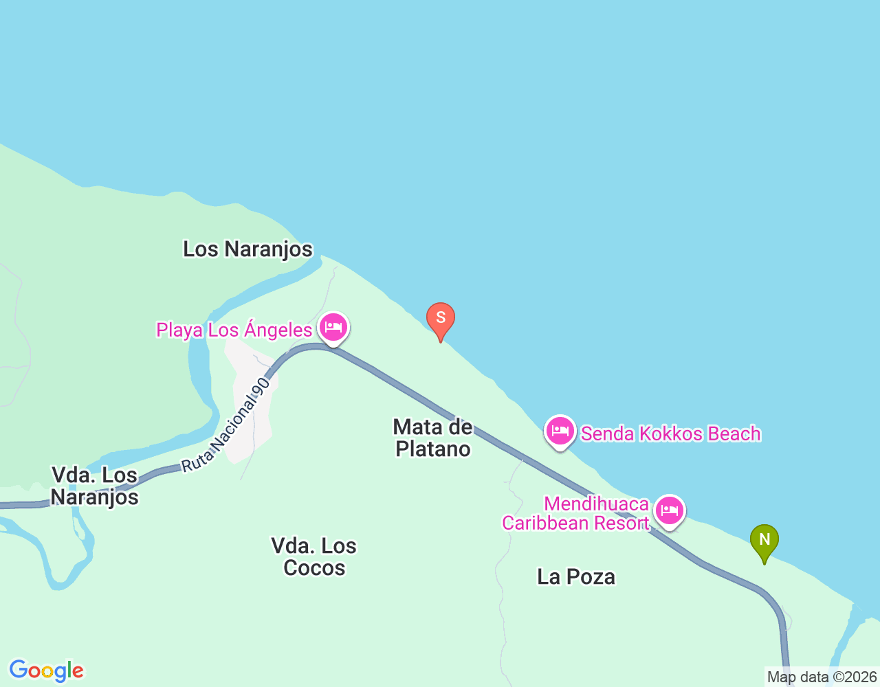 Mapa de ubicación de Los Ángeles