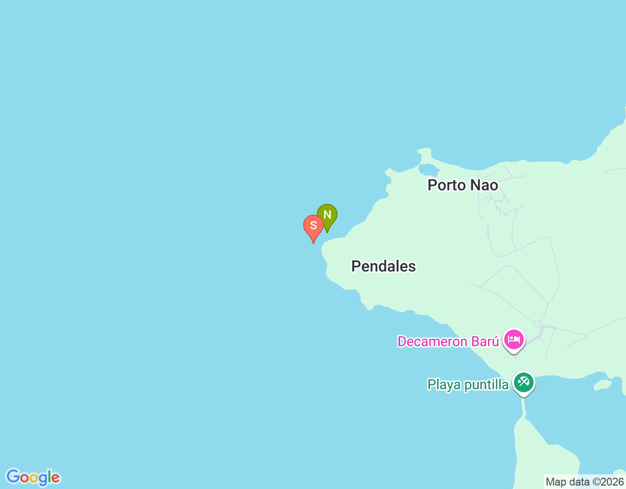 Mapa da localização de Zona de Buceo 2