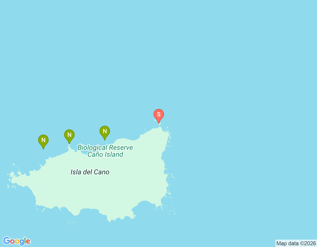 Mapa de ubicación de La esquina del jardin