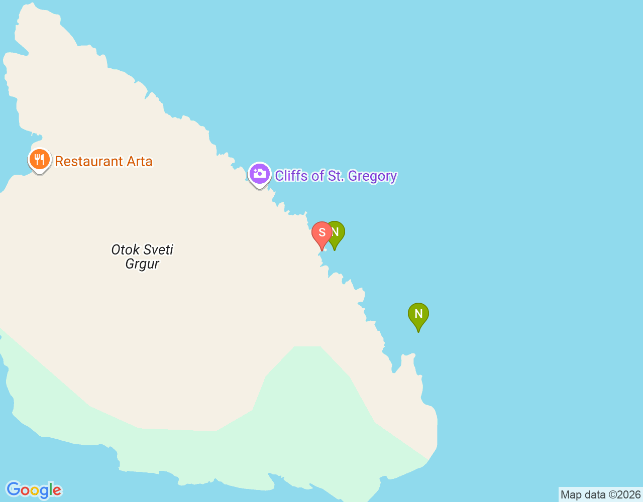 Canyon location map