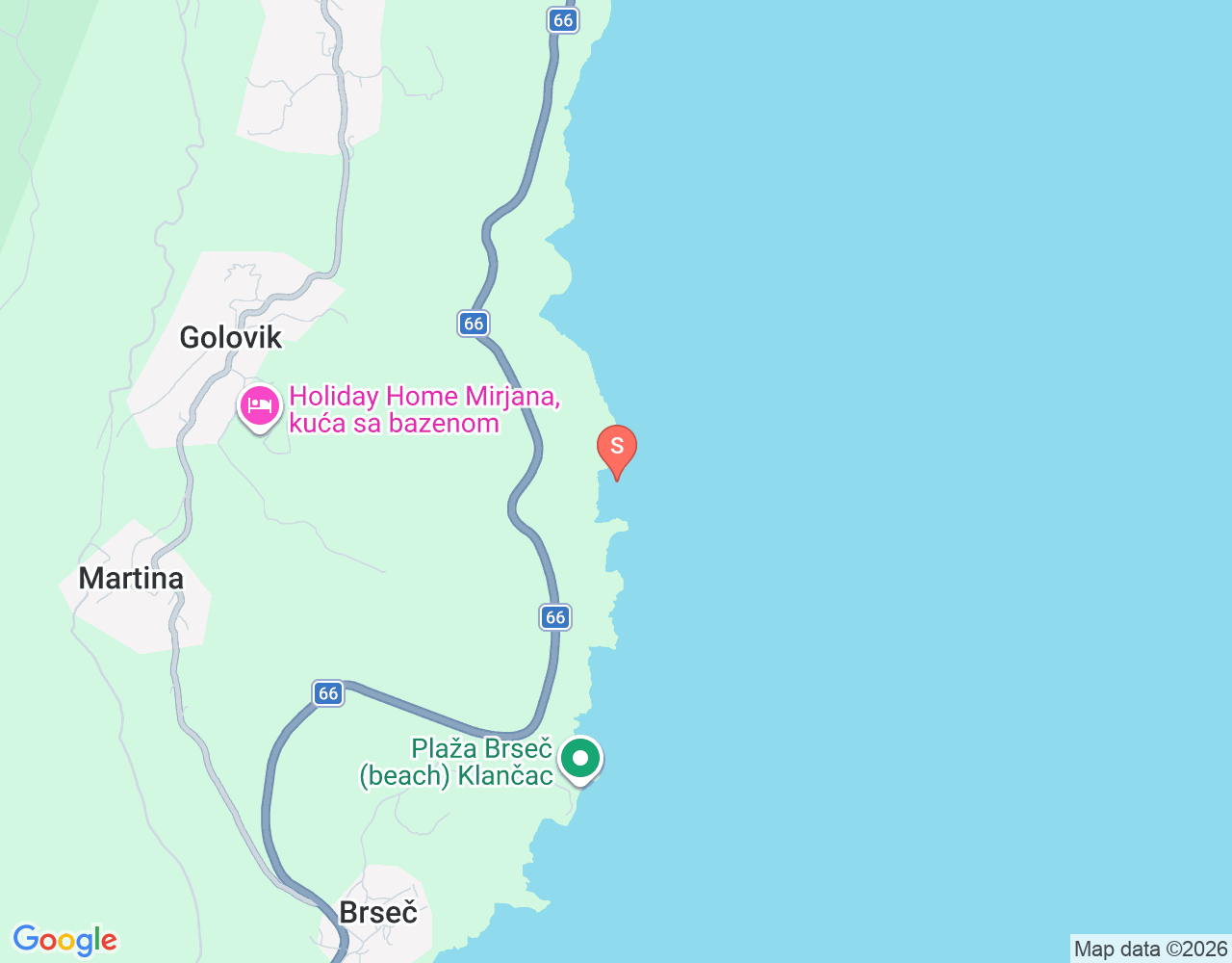 Mapa de ubicación de Gorgonien