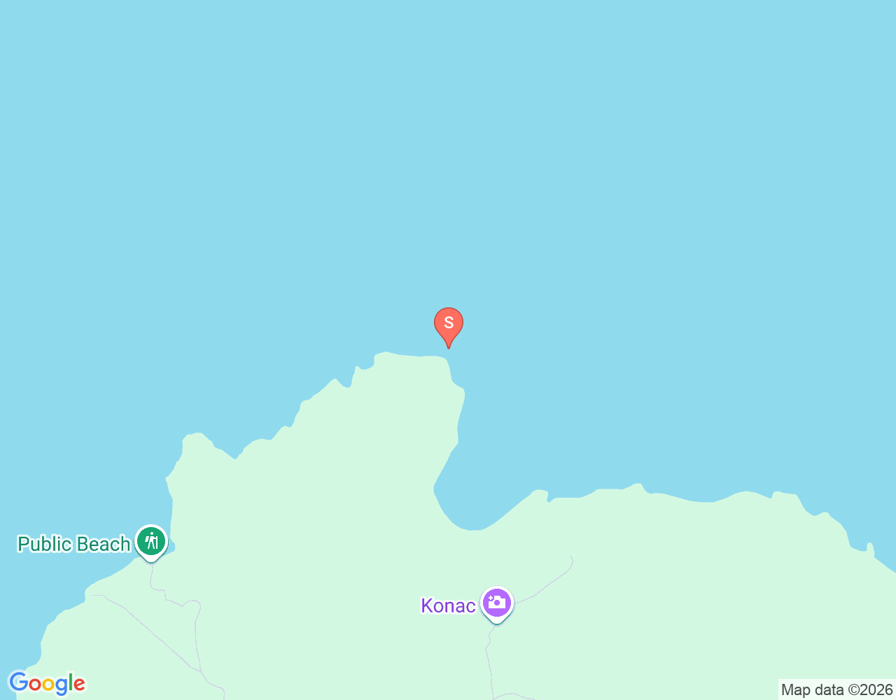 Mapa da localização de Kap Jablanac