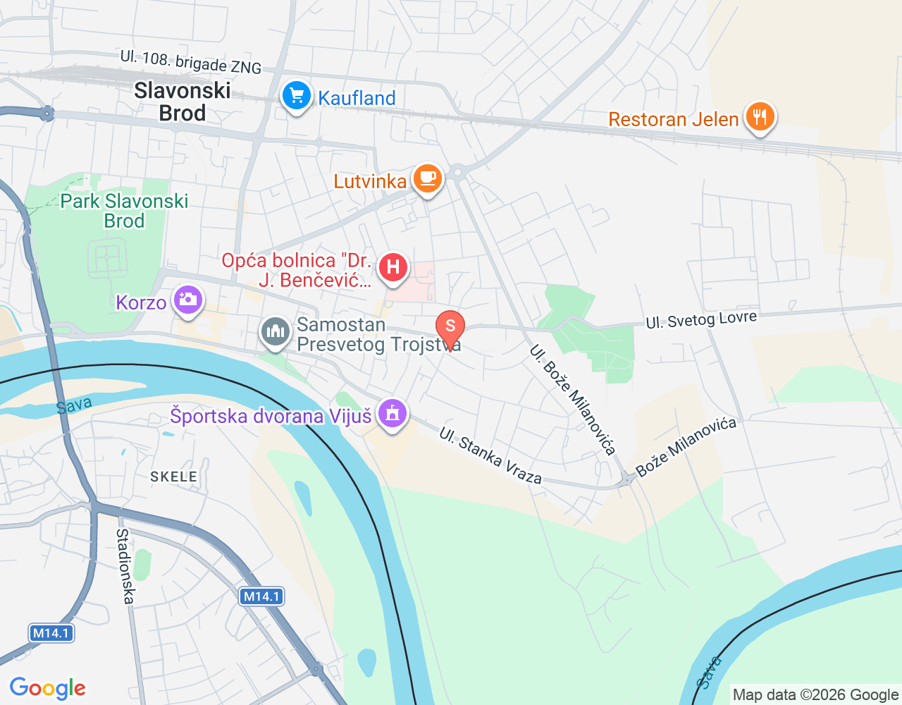 Mapa da localização de KPA Marsonia