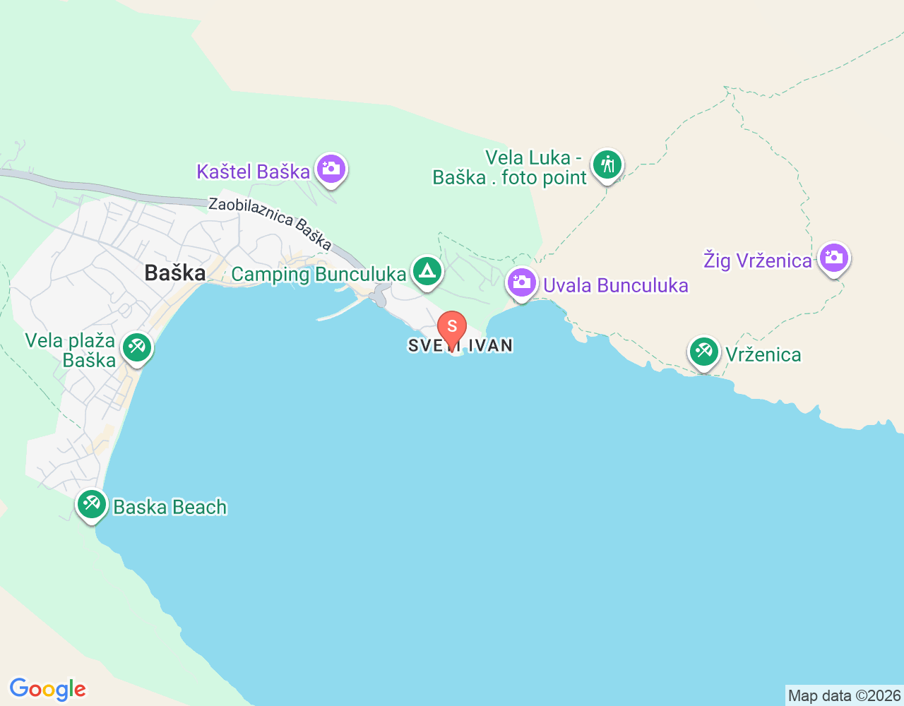 Mapa da localização de Kricin
