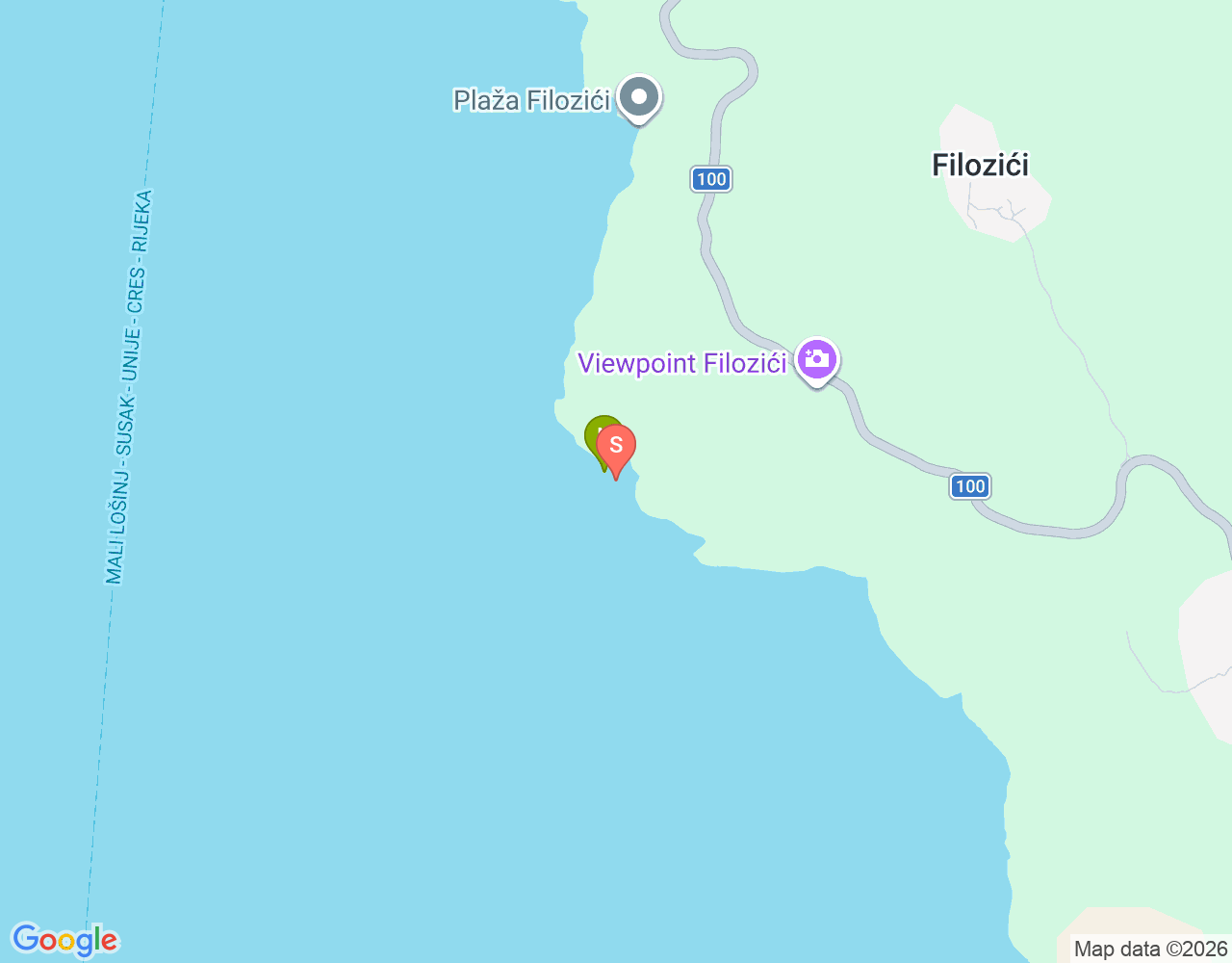 Mapa da localização de Lina wreck
