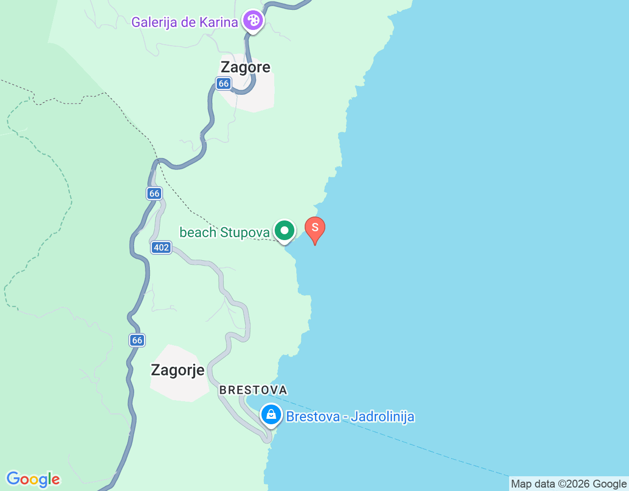 Mapa da localização de Säulenbucht
