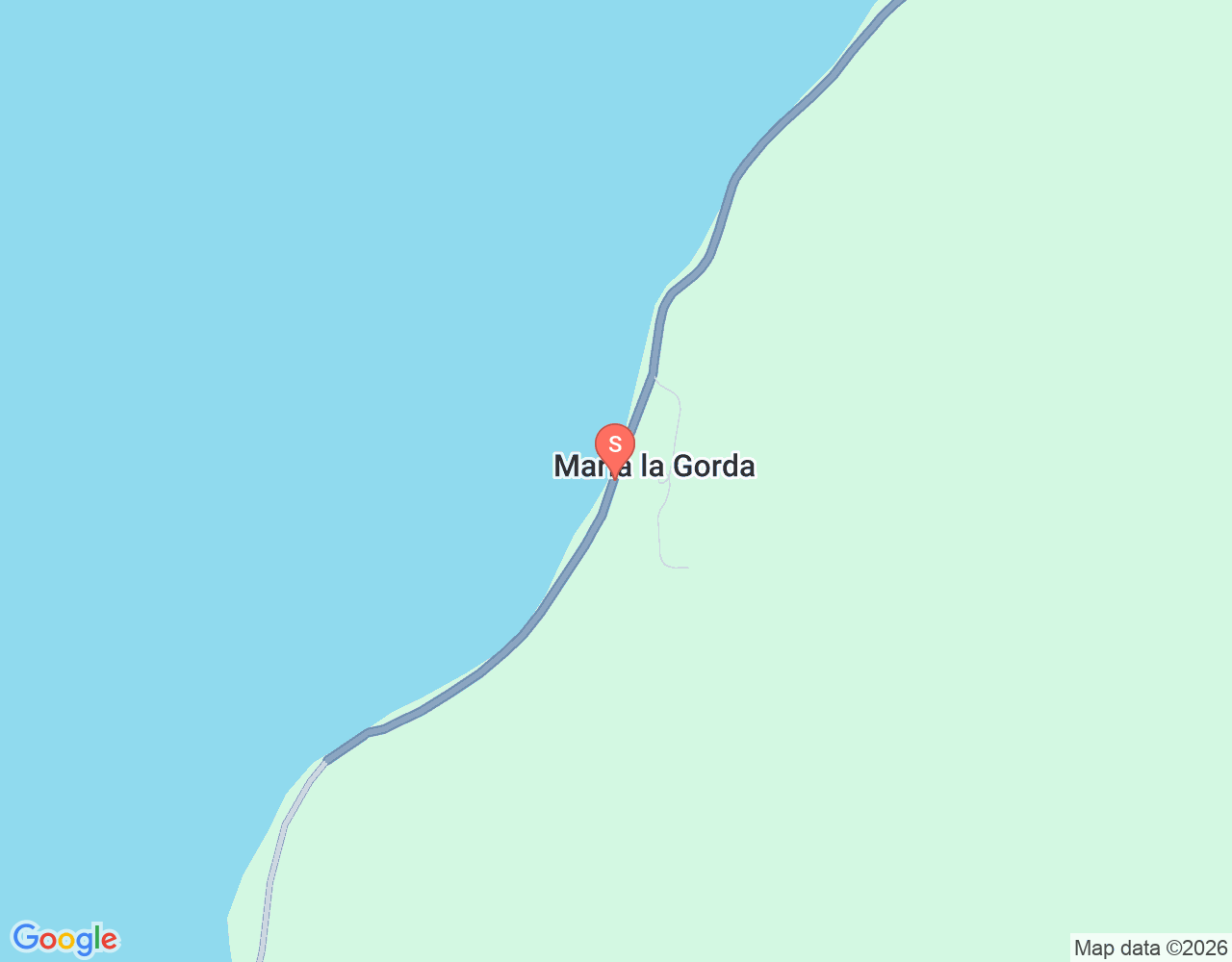 Mapa de ubicación de María la Gorda: Centro International Buceo