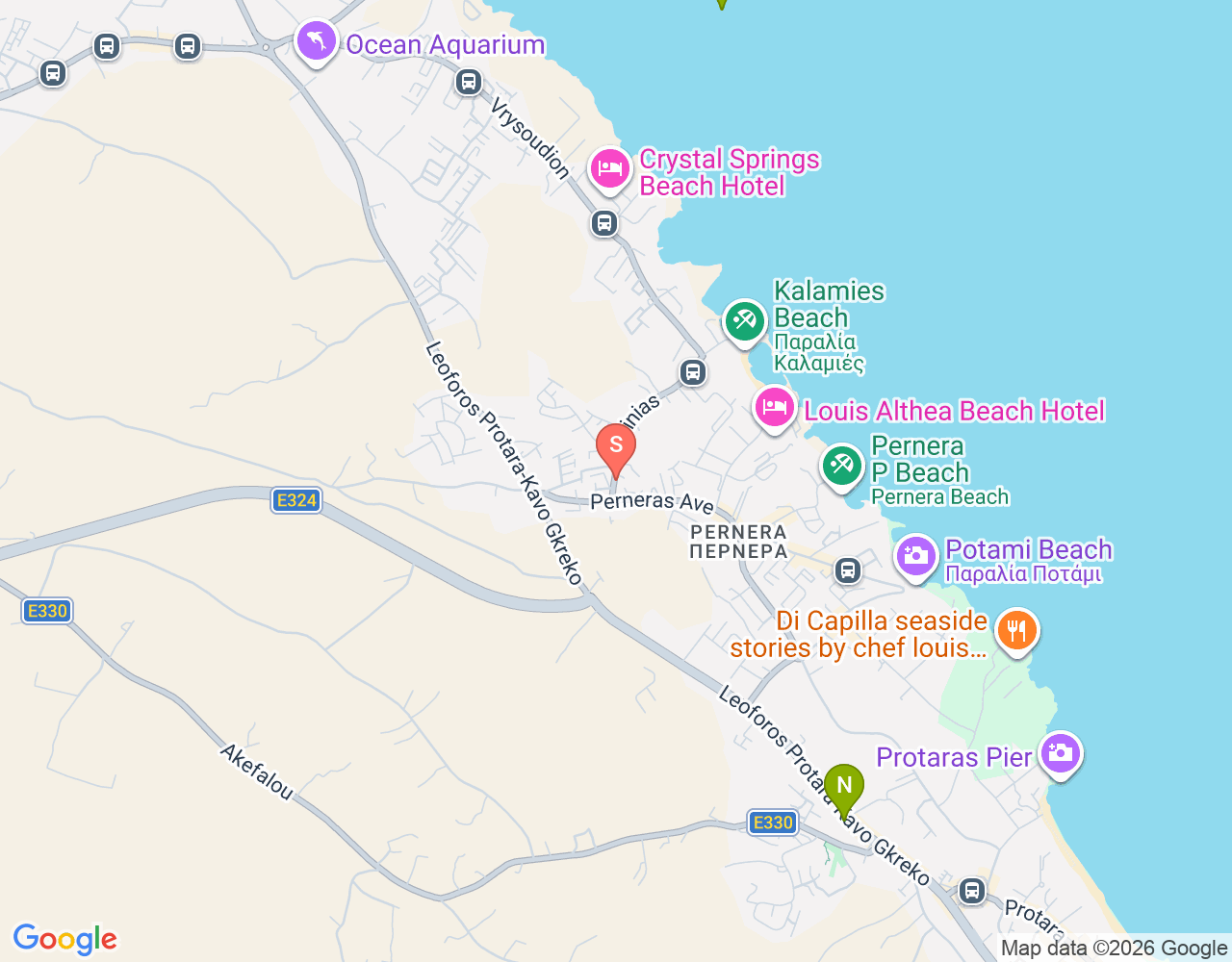 Mapa da localização de Comar