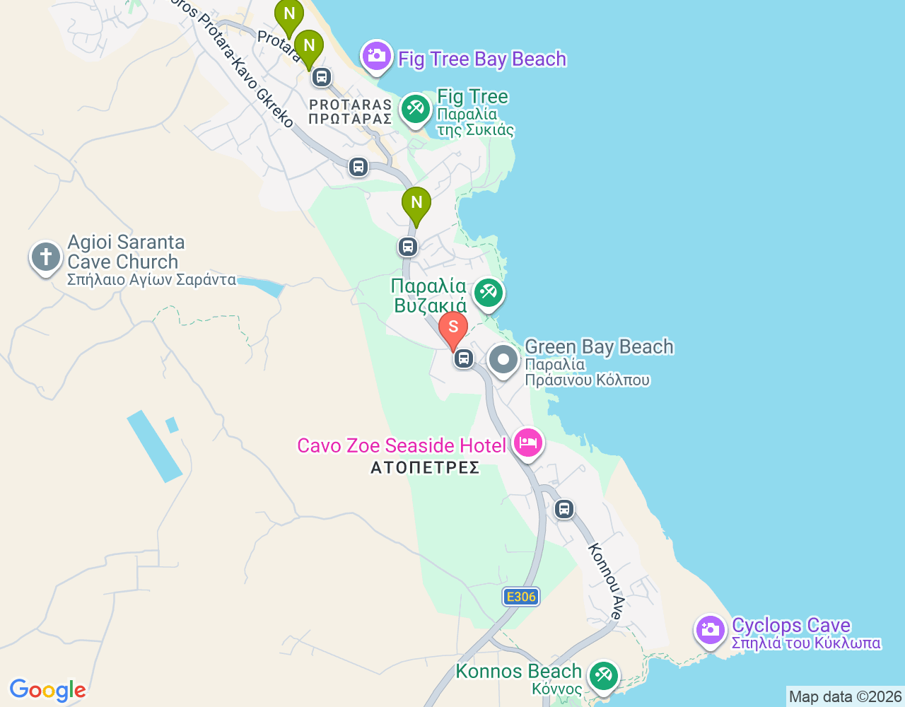 Dive & Ski AquaNaut location map