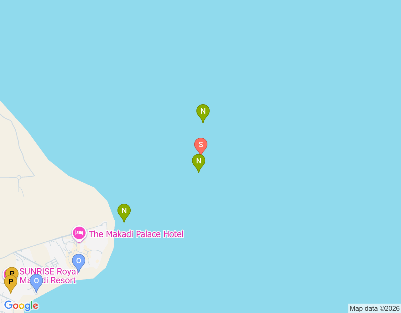 Mapa de ubicación de Abu Hashish Lagoon