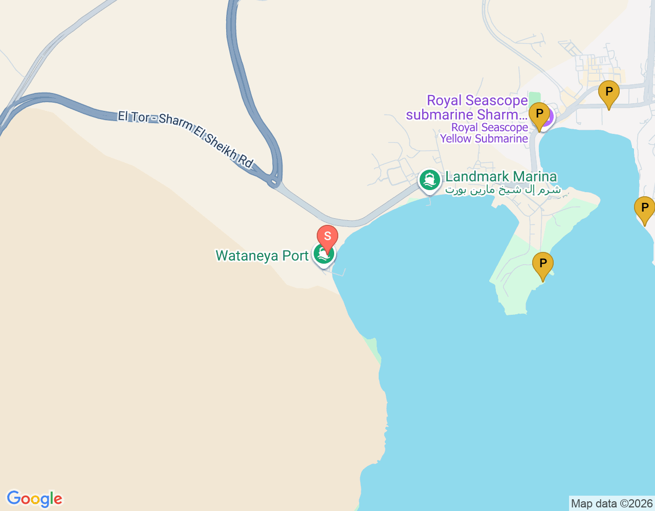 Mapa da localização de Black Pearl - Mar Vermelho