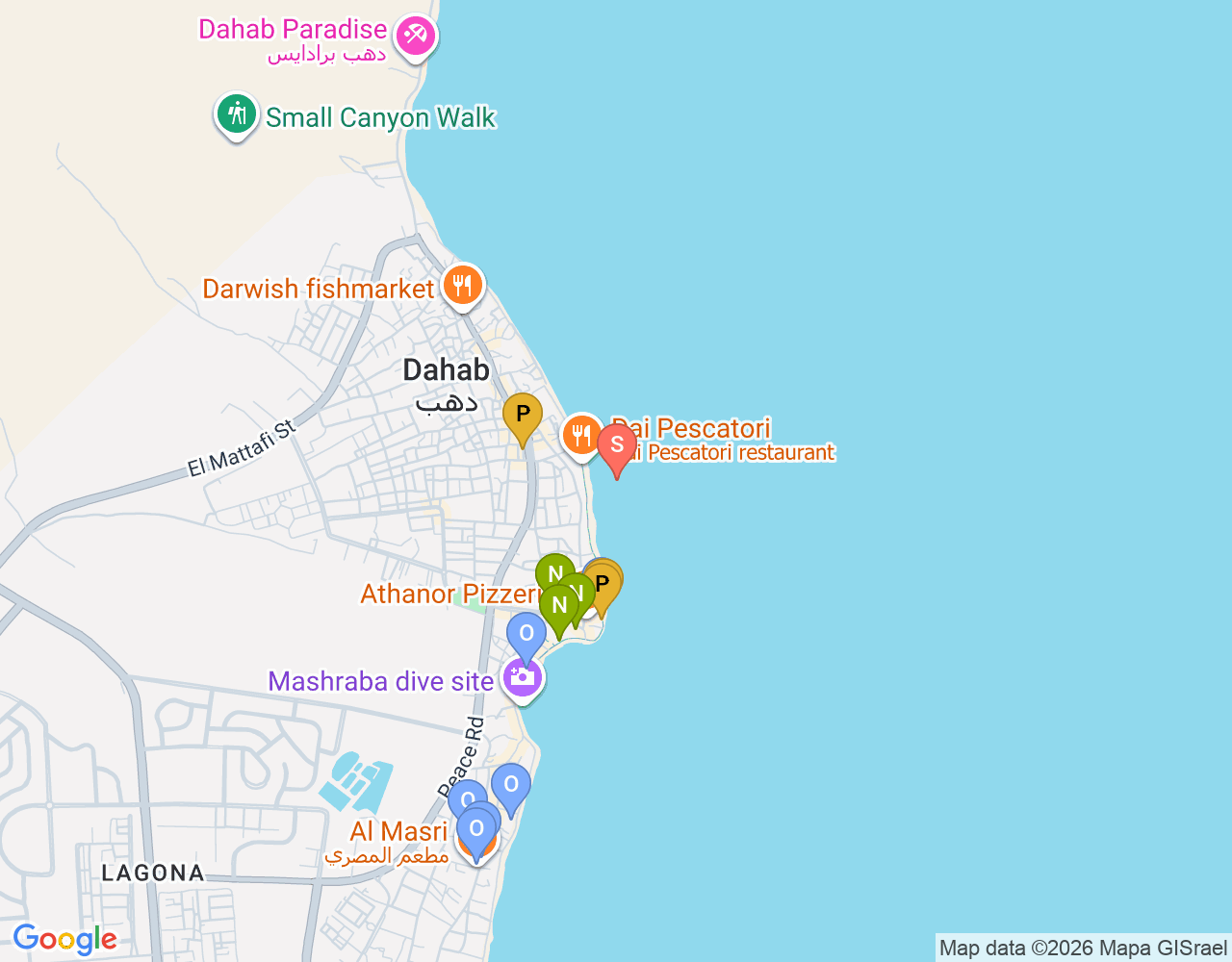 Mapa da localização de Eel Garden