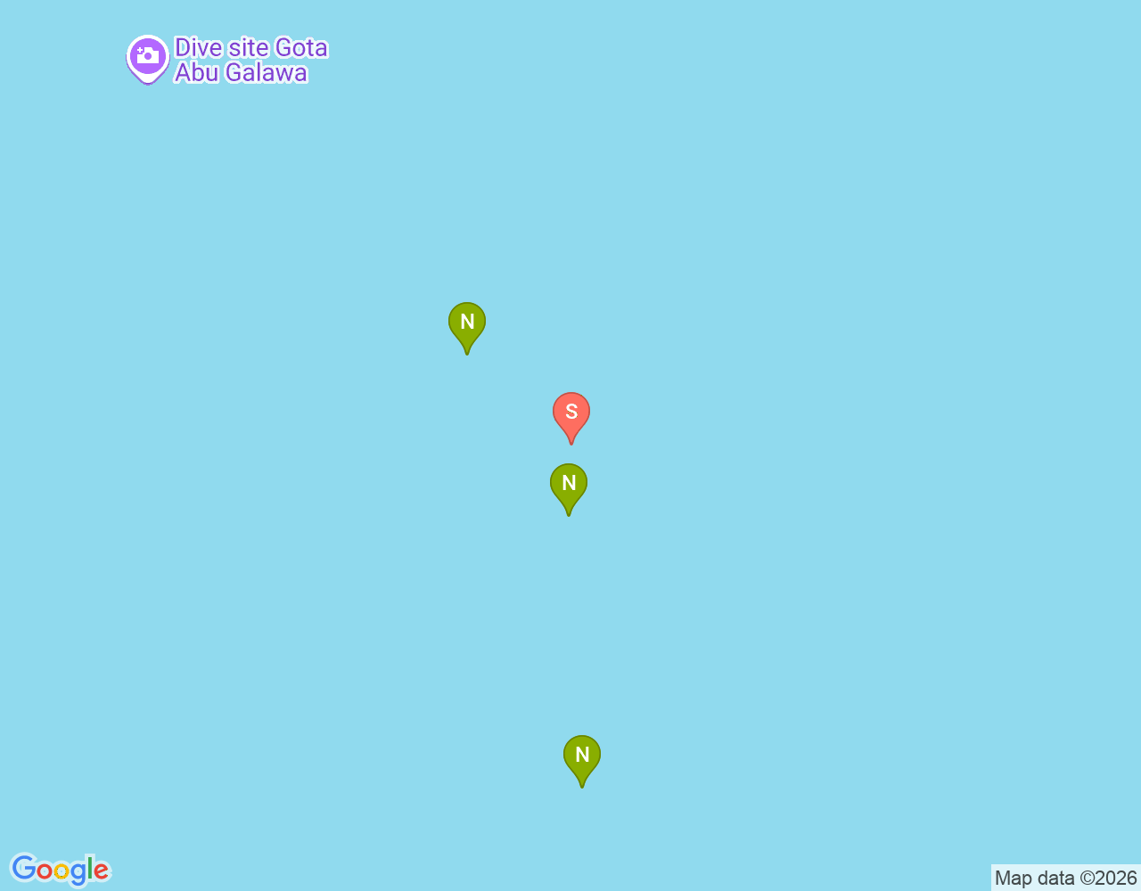 Mapa da localização de El Fanadir West
