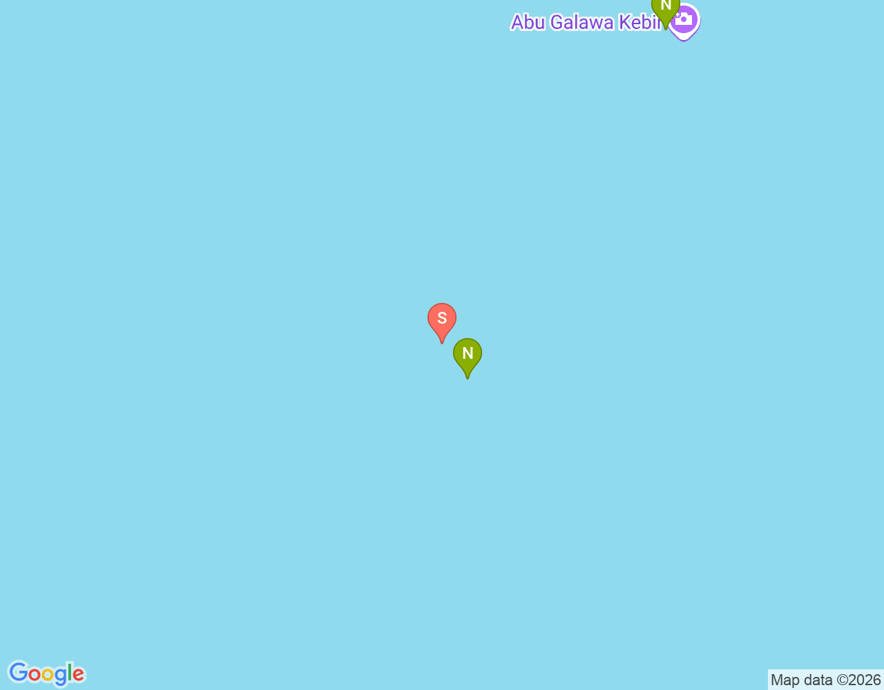 Mapa de ubicación de Farewell Reef
