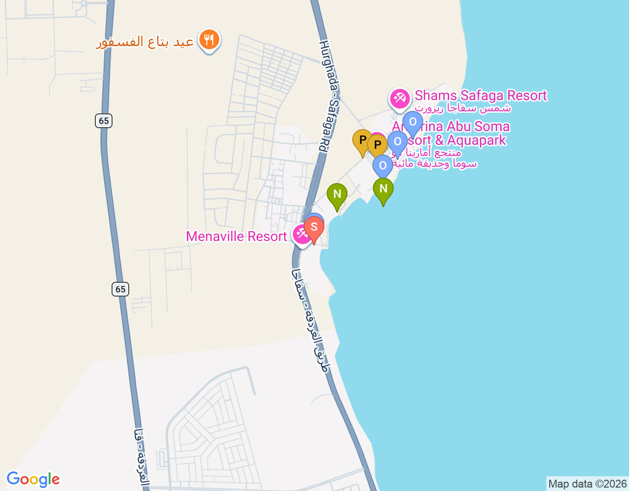 Menadive location map