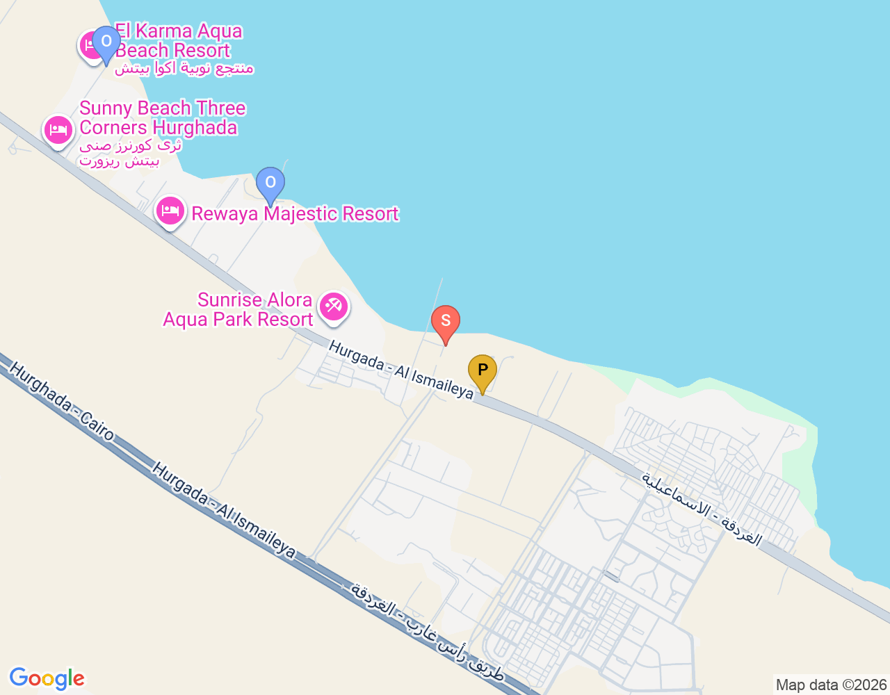 Mapa de ubicación de Paradise Kitesurf