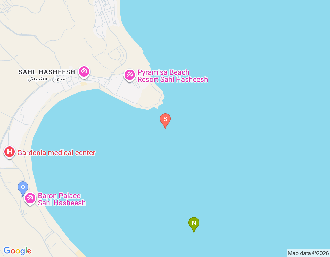 Mapa da localização de Ras Disha