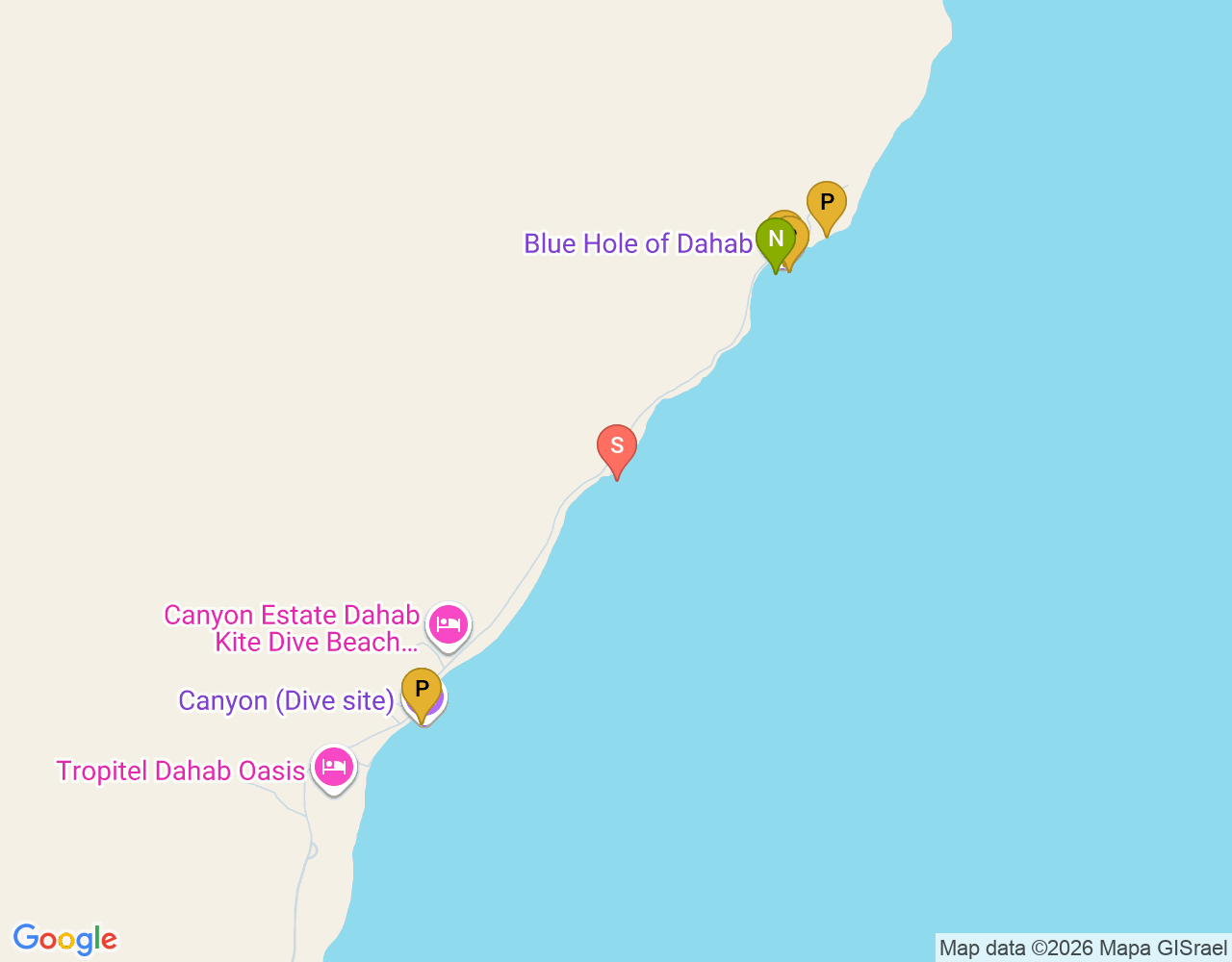 Mapa de ubicación de Reeks Reef