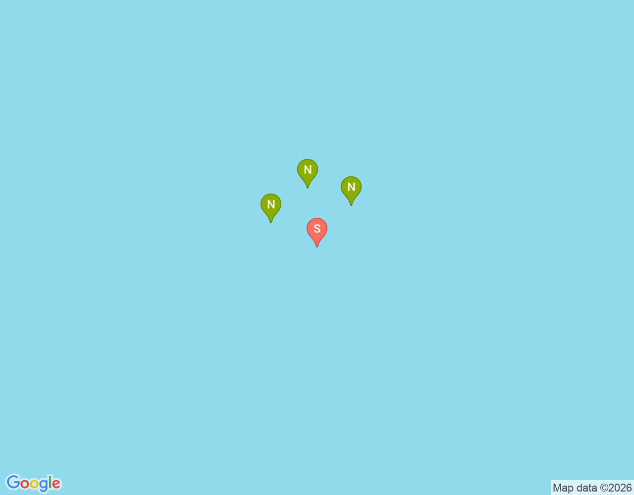 Mapa da localização de Rocky South