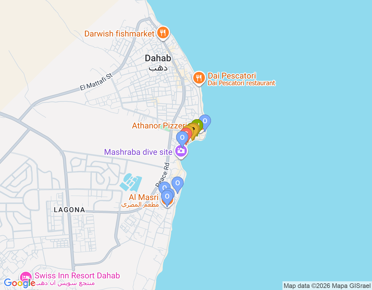 Mapa da localização de Sea Dancer