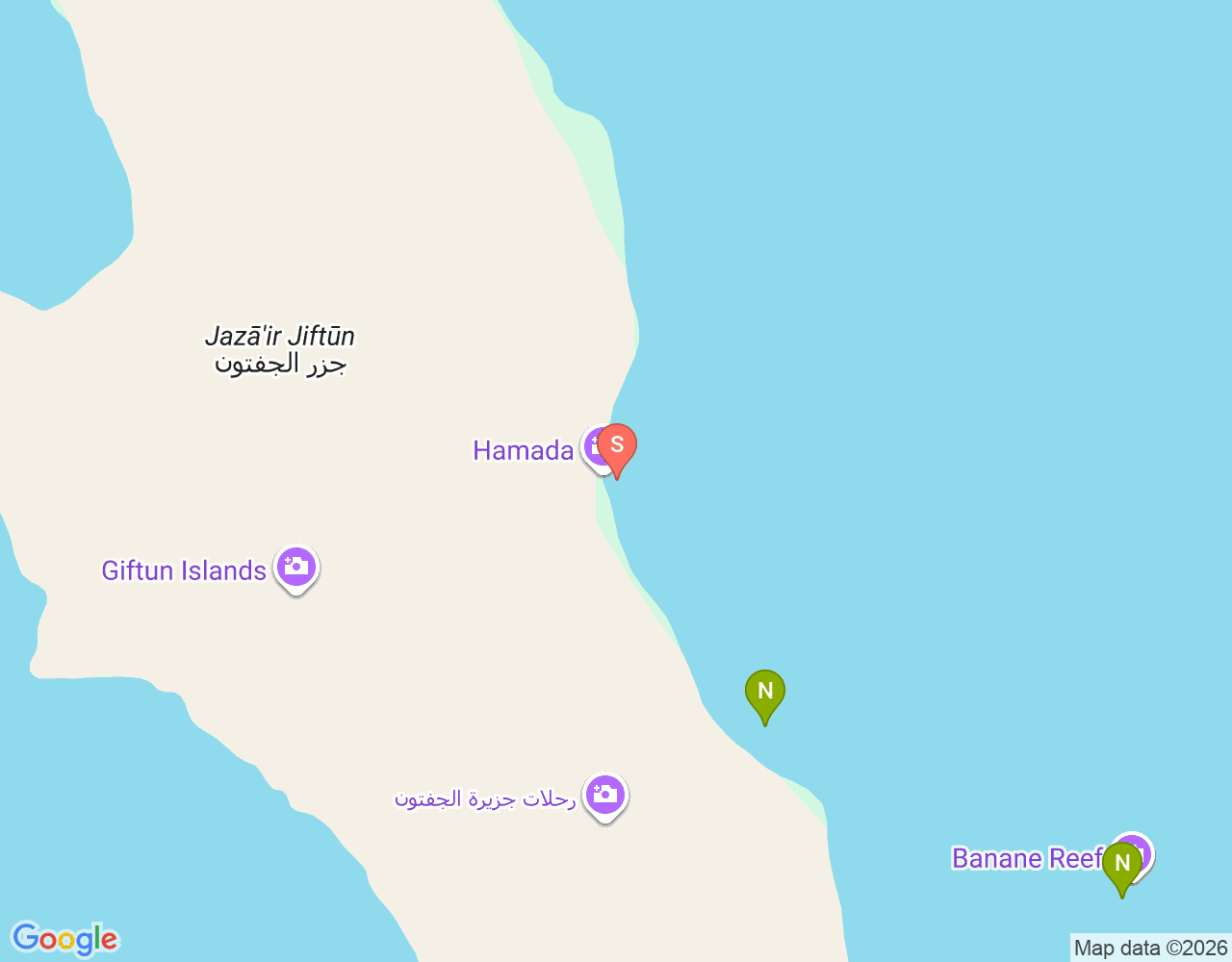 Mapa da localização de Stone Beach