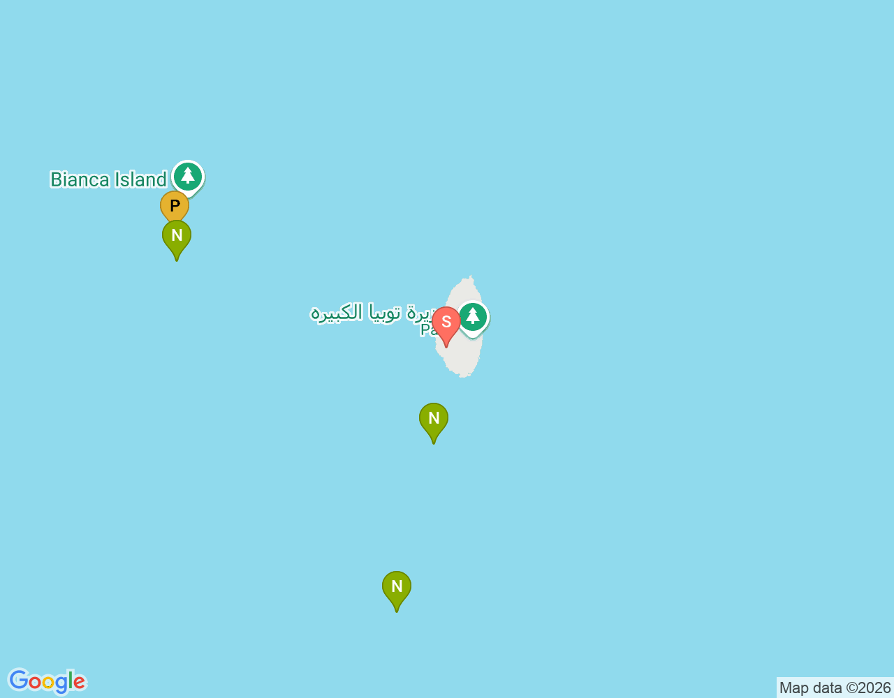 Mapa da localização de Tobia Kebir