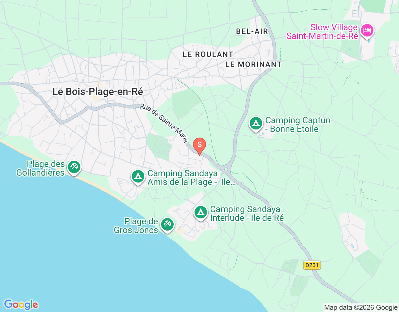 Mapa da localização de Cool la Houle