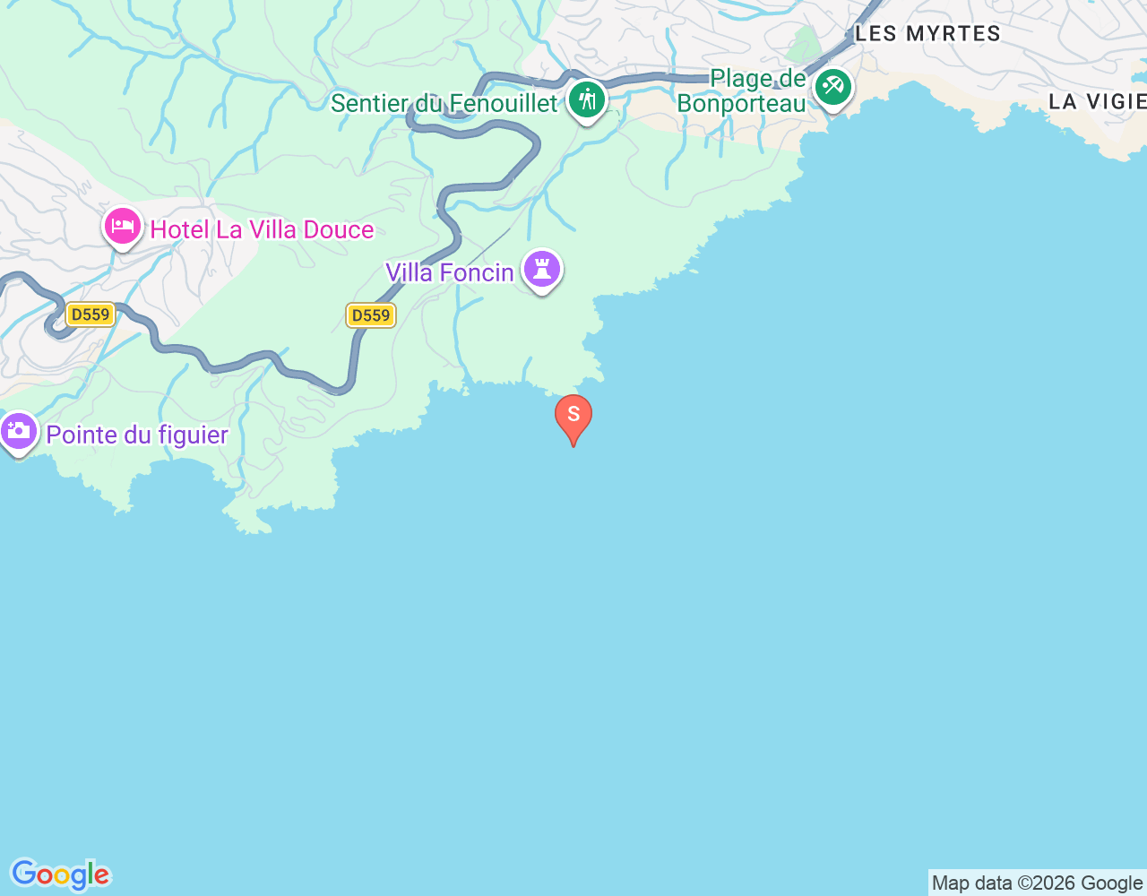 Mapa da localização de Dattier