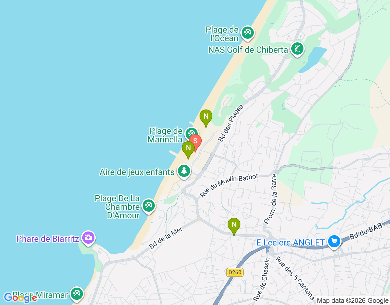 ESCF location map