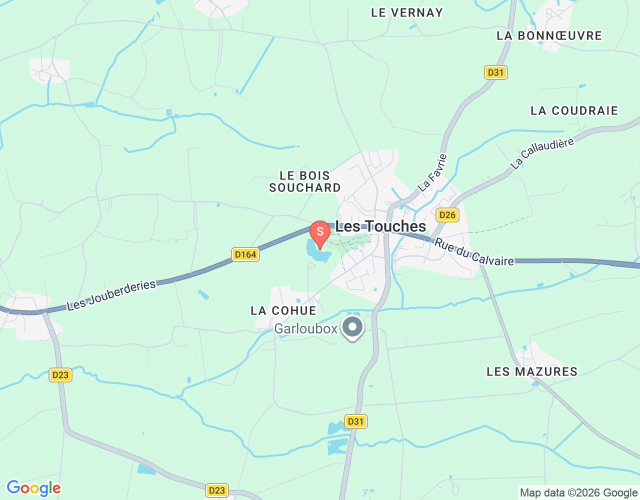 Étang de la Carrière du Mont Juillet location map