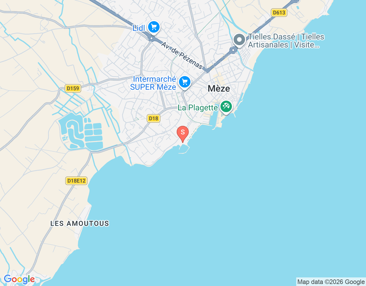 Mapa de ubicación de Fildair