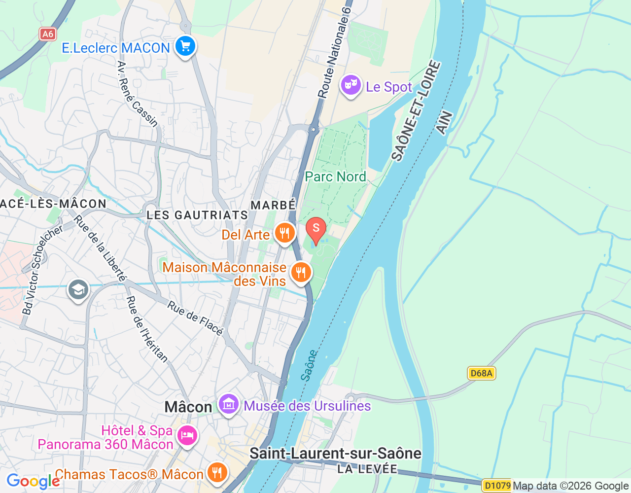 Mapa de ubicación de Fosse à plongeon
