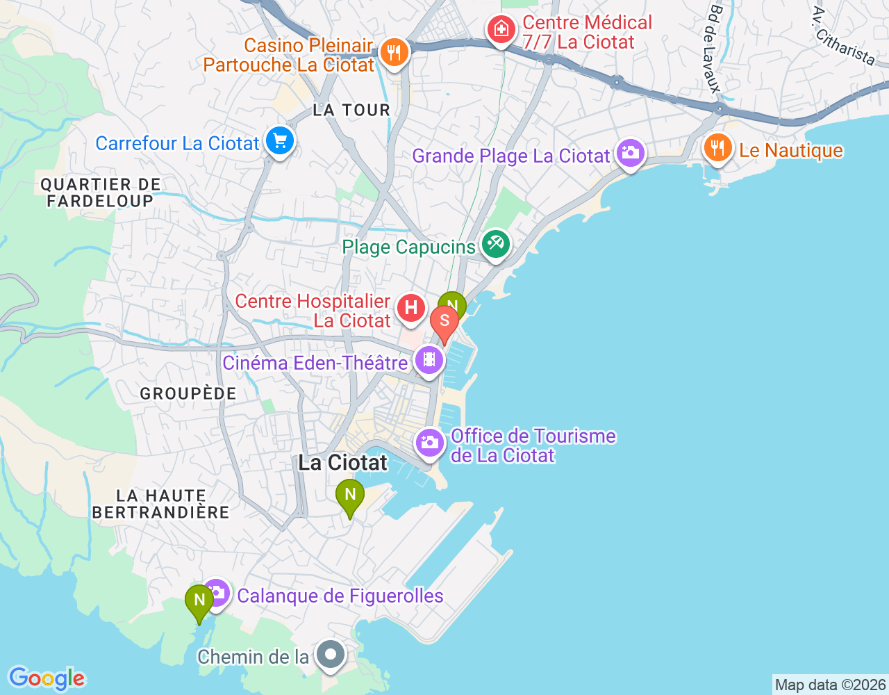 Mapa da localização de G.P.E.S.