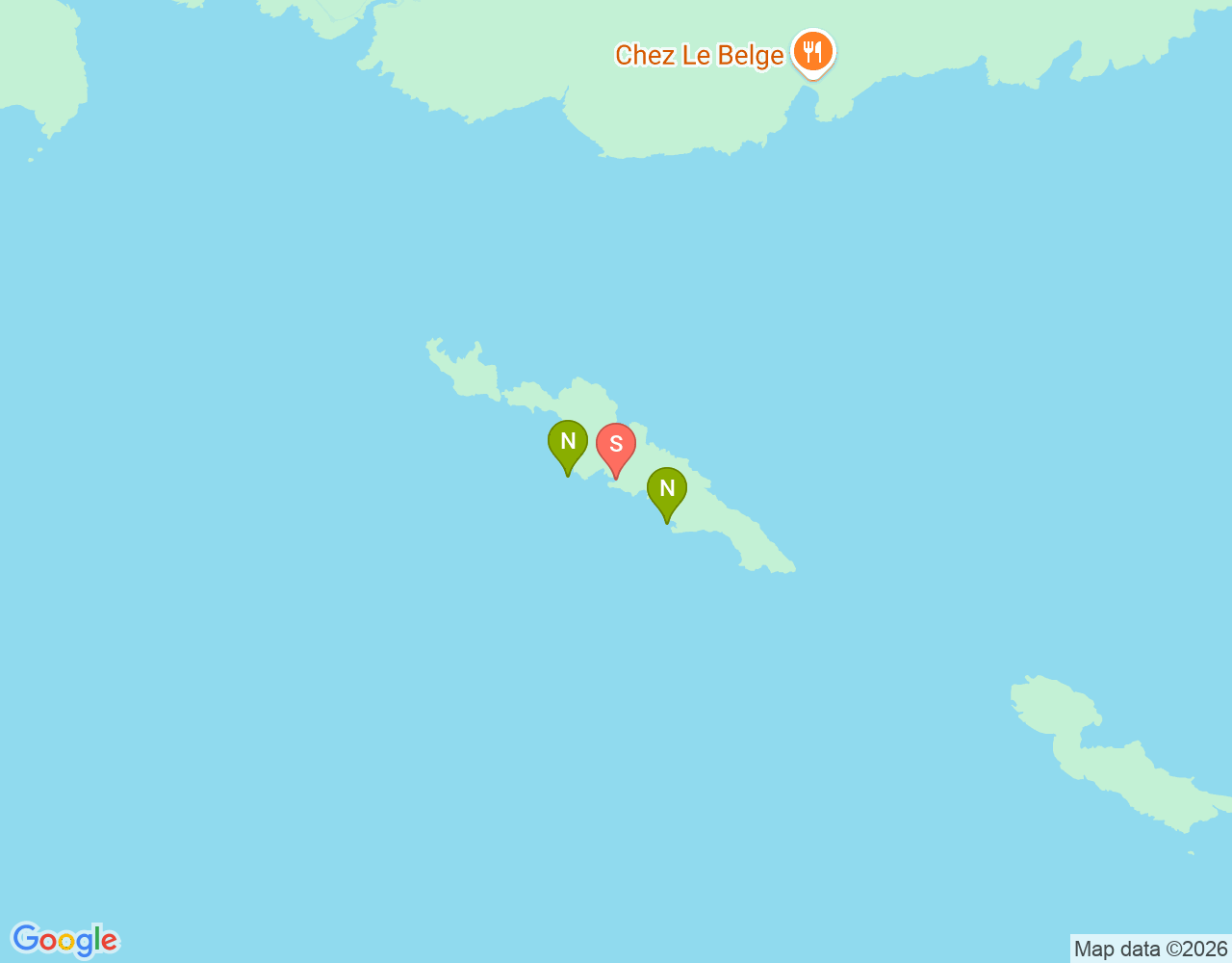 Mapa da localização de Grotte Arc en Ciel